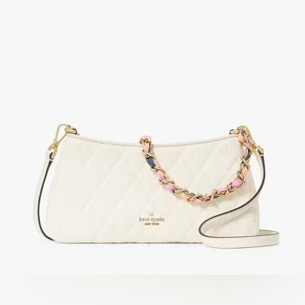 Kate Spade Carey Tweed Convertible Crossbody NWOT